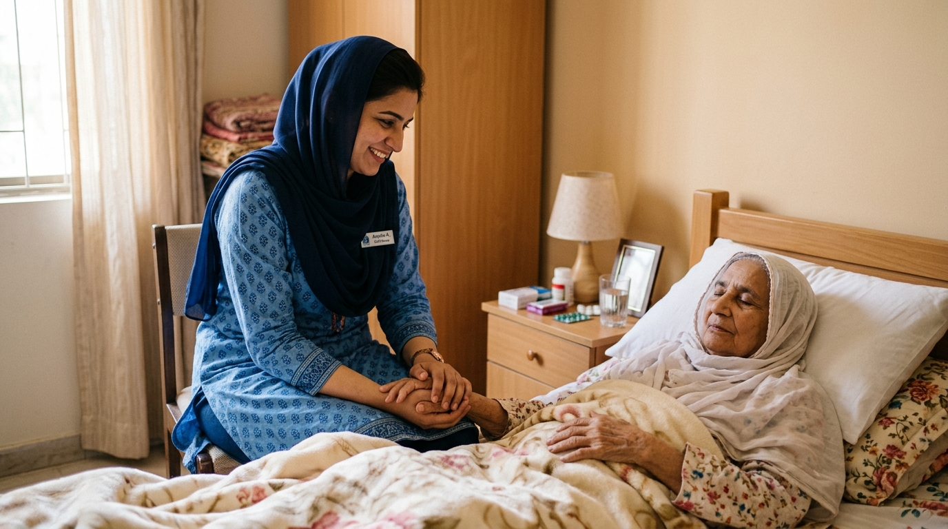 Empathetic palliative and comfort care for patients